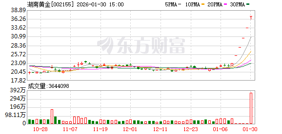 9.49亿资金抢筹湖南黄金，机构狂买兴业银锡丨龙虎榜