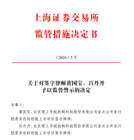 刚刚！头部券商2名保代收到黄牌警告！还有IPO企业、会计师、律师等四方!