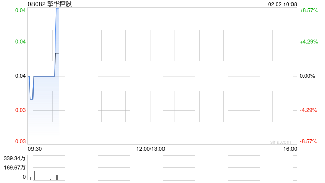 擎华控股因购股权获行使发行2090万股