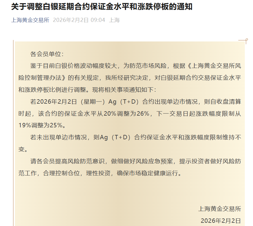 事关白银,上海黄金交易所紧急出手!国投白银LOF复牌后一字跌停,封单金额超80亿元