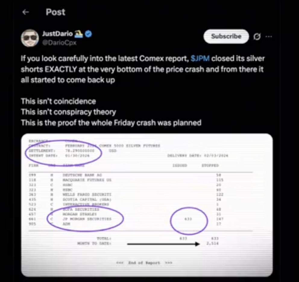 这次白银暴跌是人为操纵的?