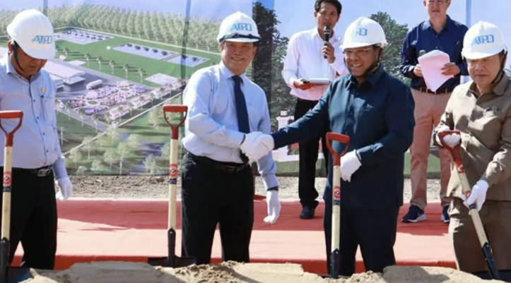 柬埔寨超大型橡胶加工厂,奠基!