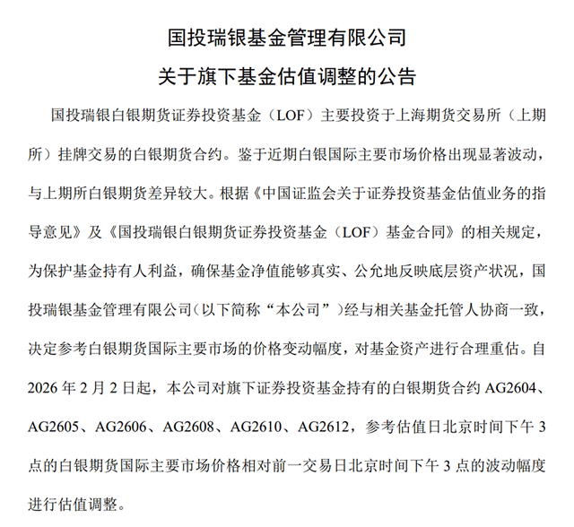 白银LOF单日净值跌超30%引争议,场内连续五日跌停