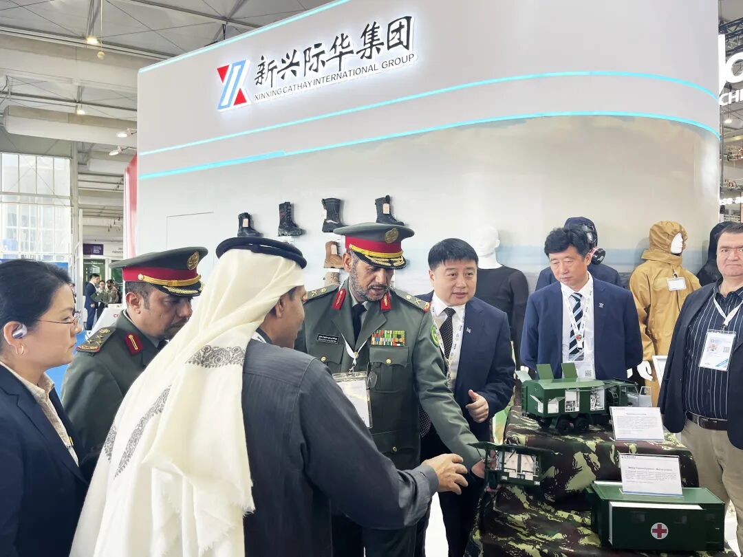 新兴际华高端装备重磅亮相2026沙特世界防务展