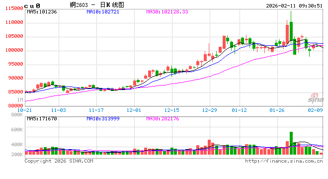 光大期货：2月11日有色金属日报