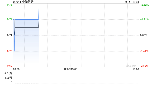 中微智码建议发行红利认股权证