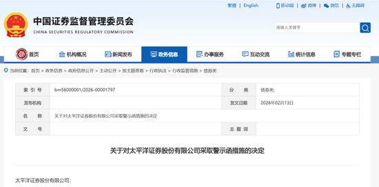 刚刚！证监会公布：一家券商领近6000万罚单！三家券商的“黄牌警告”！