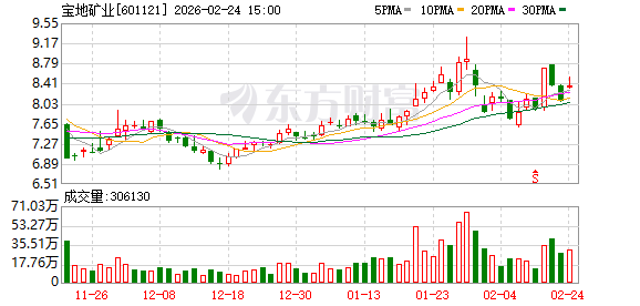 宝地矿业：公司在控股股东的支持下，持续优化产业发展格局