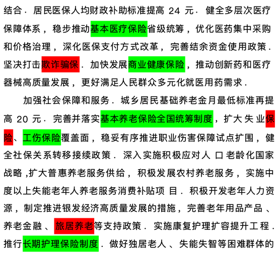 2026政府工作报告13次提及10个保险，大增！首提这两个，有这些新变化……