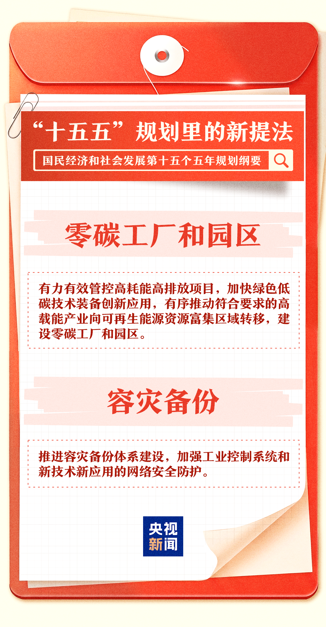 “十五五”规划纲要里的这些新提法,一组图了解→