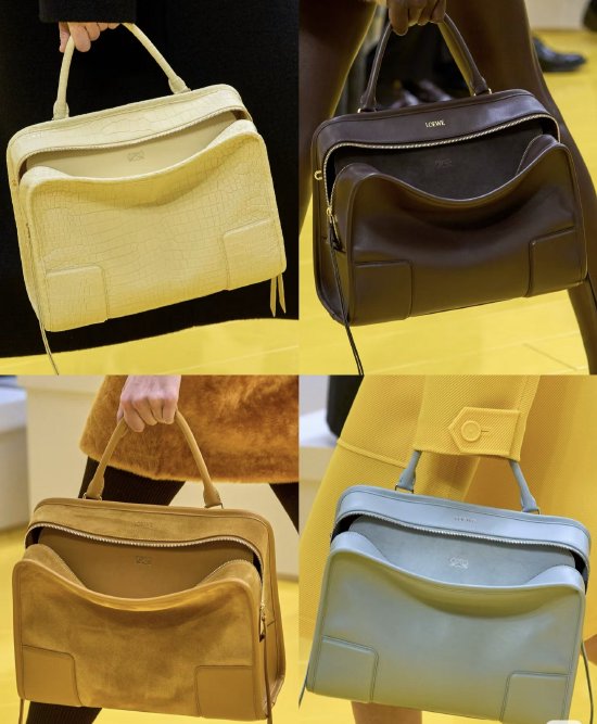 被吐槽像“没拉拉链”，LOEWE新包设计引争议，客服回应：意在营造随性效果 | 贵圈