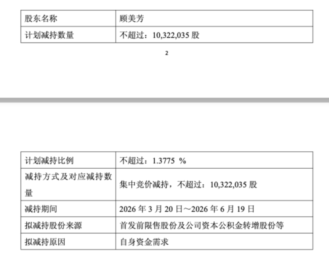 股东拟“清仓式”减持,603127股价跌停!公司最新回应:减持力度超出市场预期