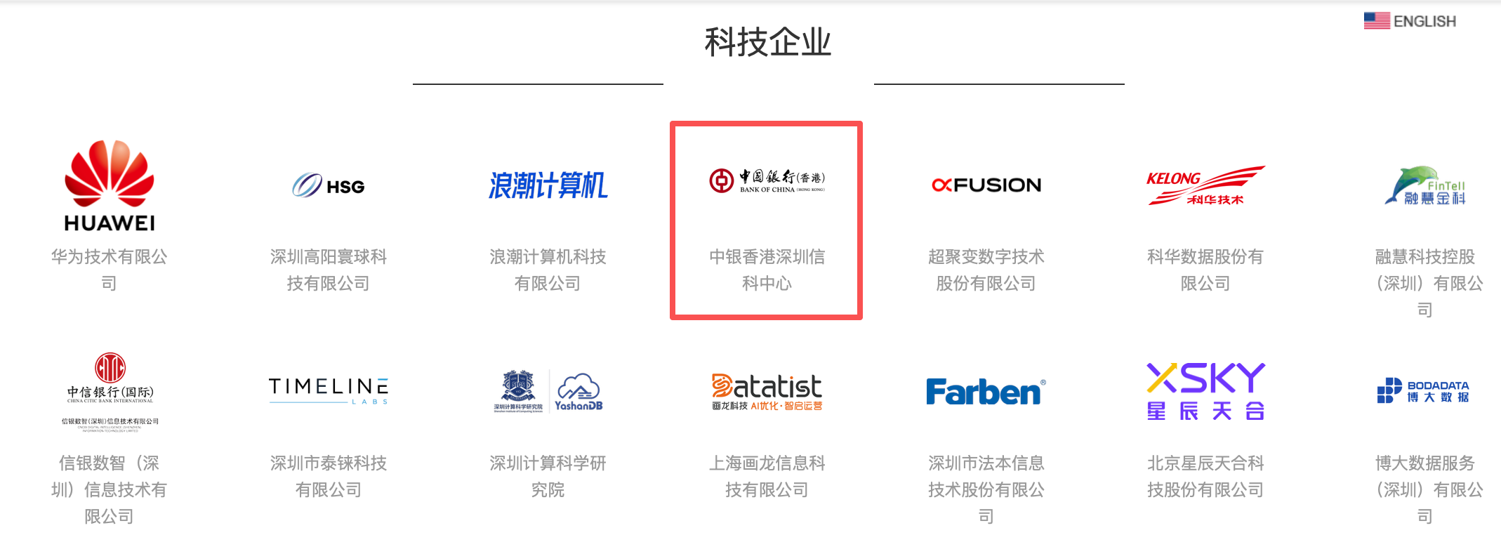 中银香港已将两家全资附属公司合并