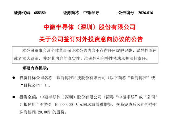 688380,增资拟IPO“芯”公司