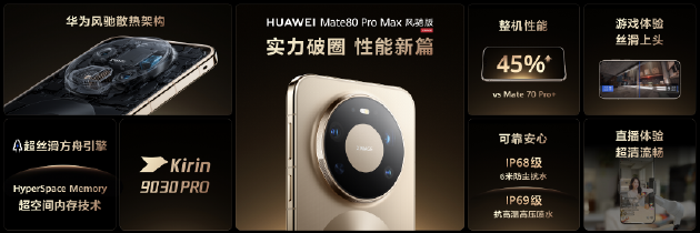 华为春季全场景新品发布会:近十款新品齐发 Mate 80 Pro Max带风扇啦