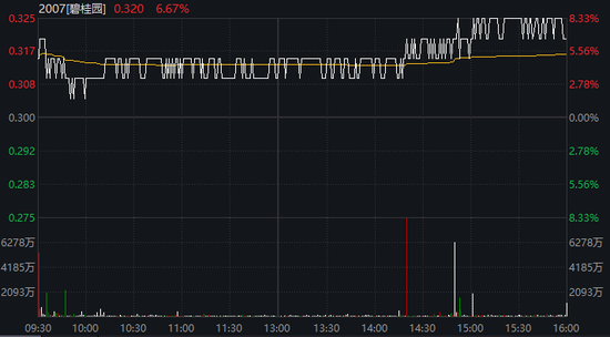 碧桂园，股价大涨！预计2025年扭亏为盈