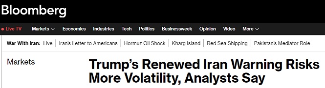 特朗普对伊朗发“骇人”警告，警惕市场出现更大波动！分析师如何看？