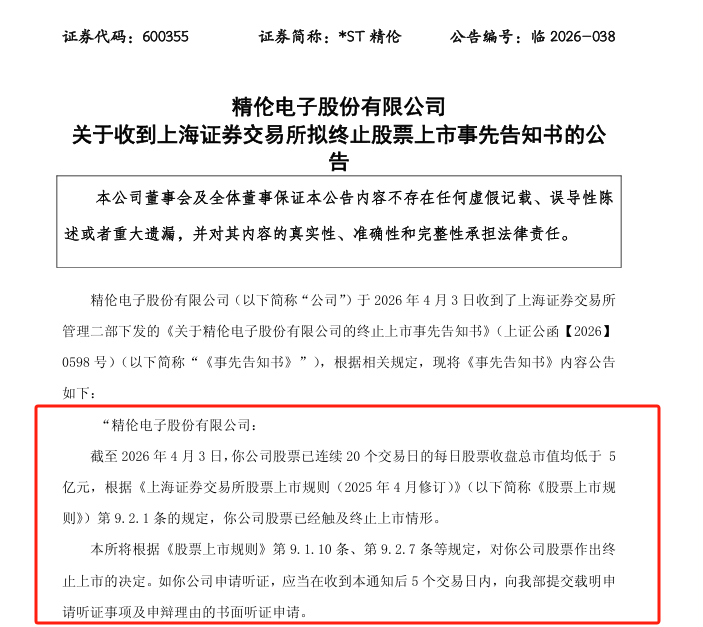 600355，难逃退市厄运