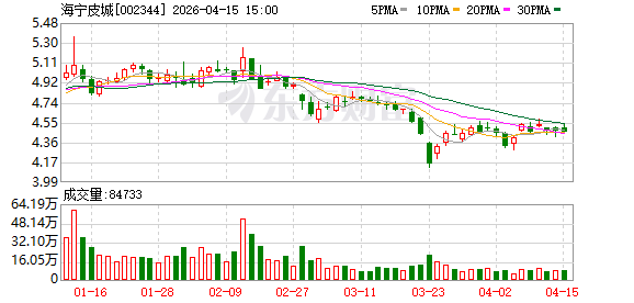 海宁皮城:2025年年度归属于上市公司股东的净利润70608731.75元