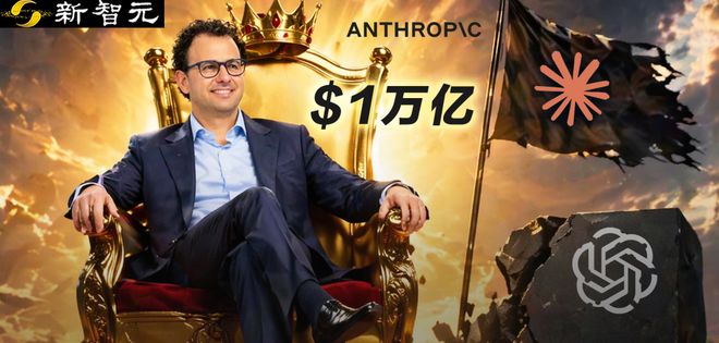 历史性时刻！Anthropic估值暴涨破万亿美元，首次超越OpenAI
