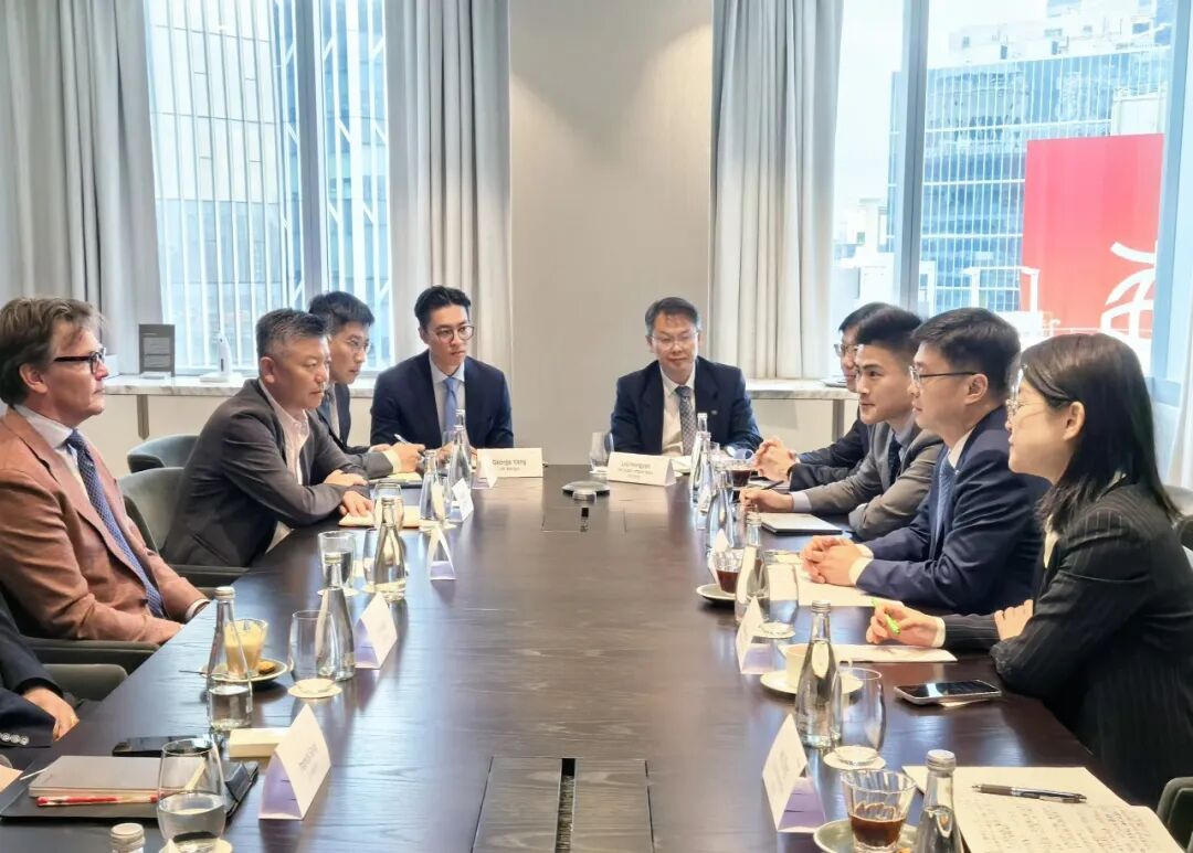 中国进出口银行董事长陈怀宇在香港开展工作调研