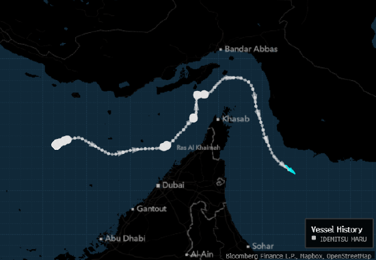 日本超级油轮成功驶离霍尔木兹海峡 或为战争以来首次