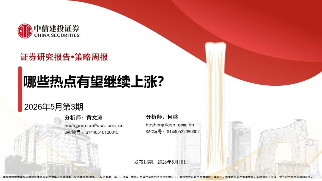中信建投：哪些热点有望继续上涨？算力仍是景气主线